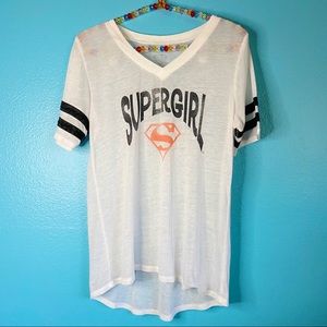 DC Supergirl vintage graphic short sleeve t-shirt